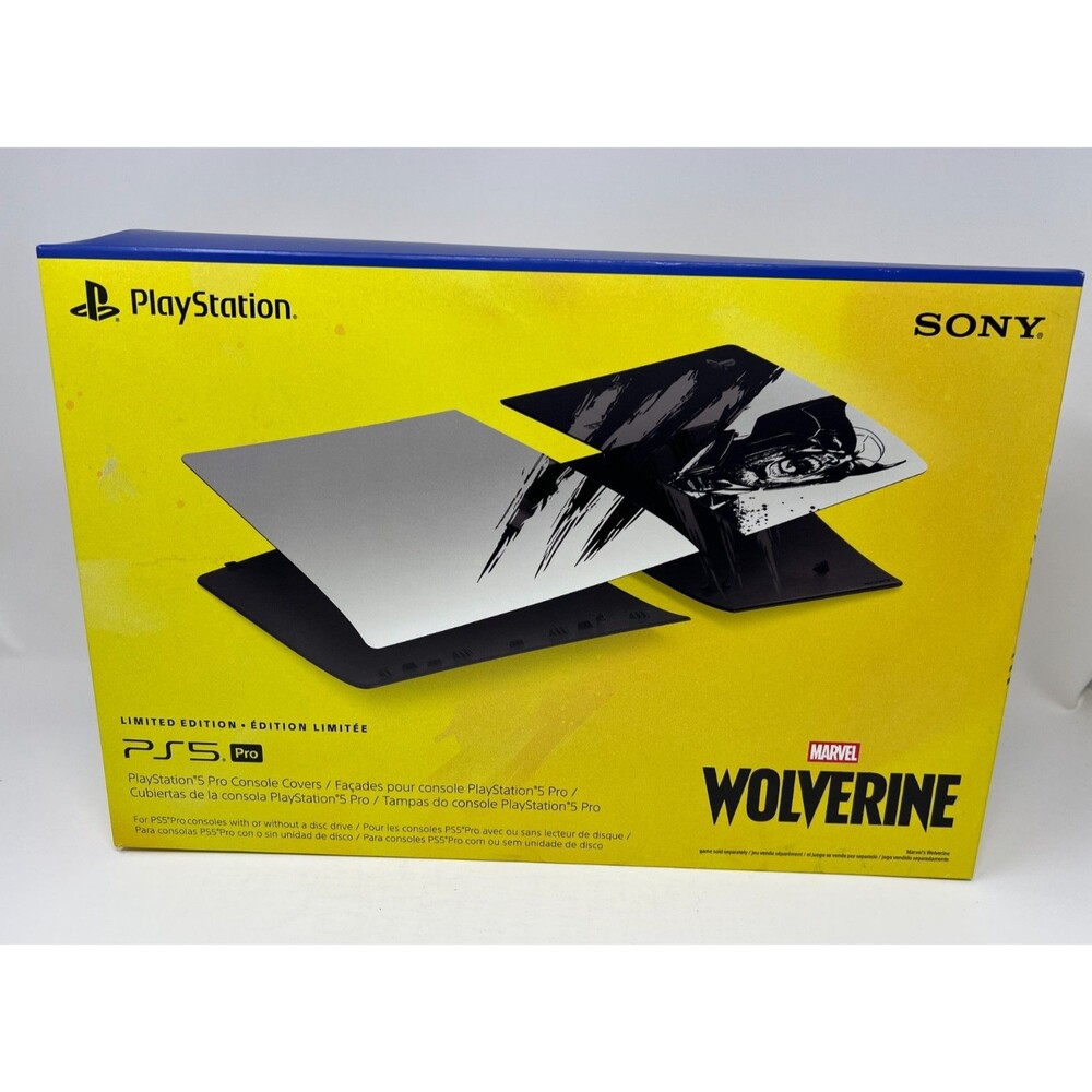PS5 Pro Console Covers Marvel’s Wolverine Adamantium Limited Edition In Hand